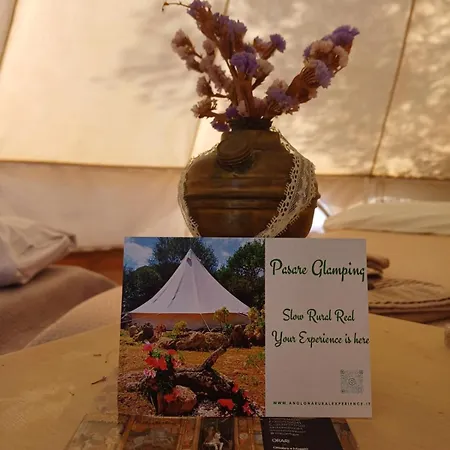 Pasare Glamping_anglonaruralexperience Luxury tent Perfugas